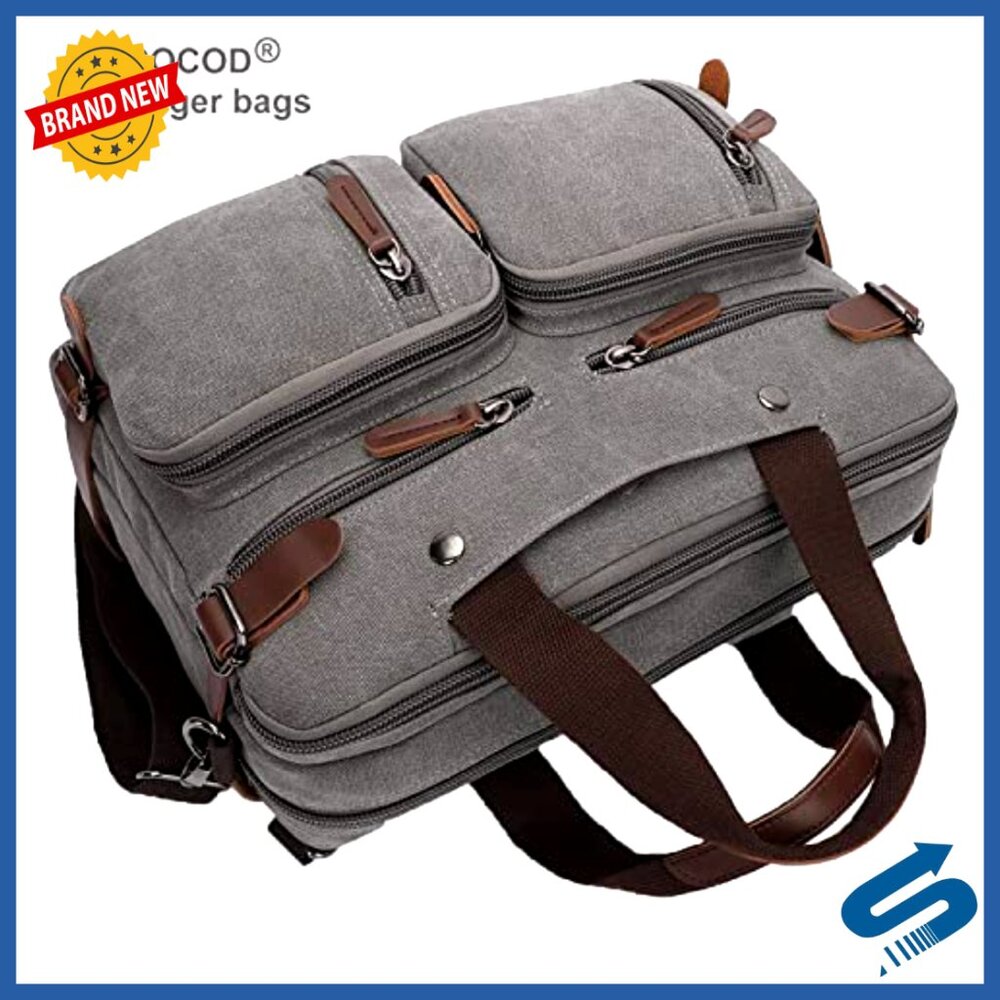 Convertible Laptop Backpack Multi-Functional Trav… - image 2